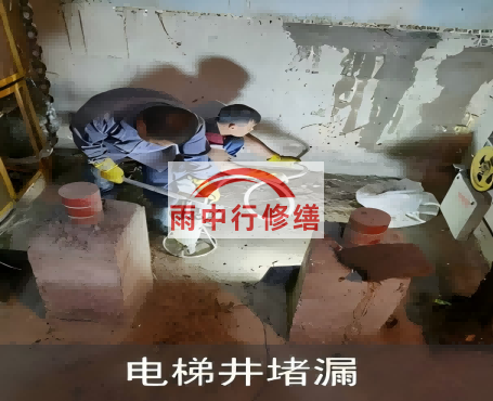 泉州星雨华府电梯井堵漏案例